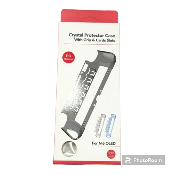 5/$15 Nintendo Switch OLED case protector card slots NEW - Picture 1 of 3